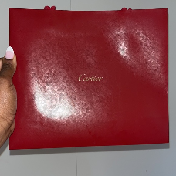 My Authentic Cartier shopping bags! Medium size - Picture 3 of 3
